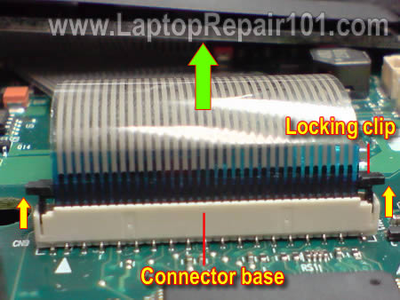 Connector unlocked