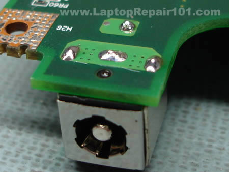 Laptop notebook power jack