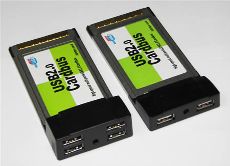 PCMCIA USB card