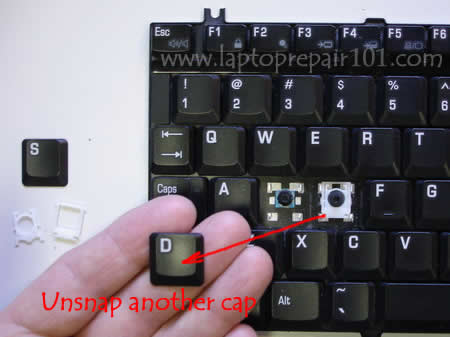 Remove key cap