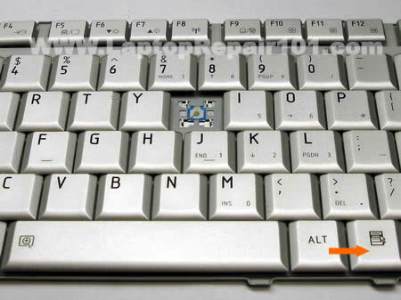 laptop keyboard keys. Keyboard missing one key