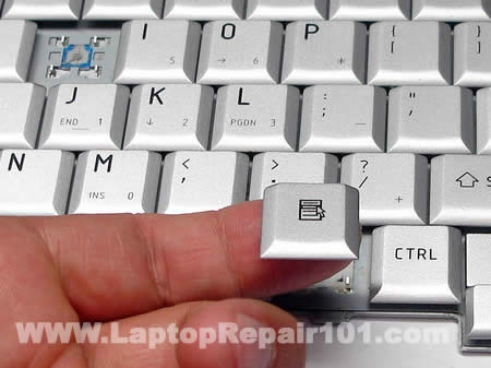 A key fell off the keyboard. Fixing the problem. | Laptop ...