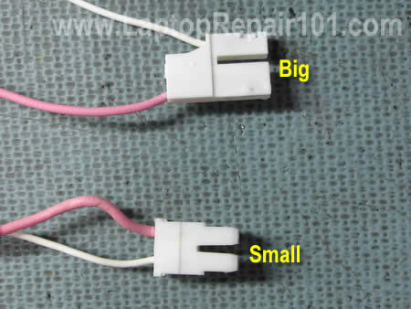 Backlight lamp wire connectors