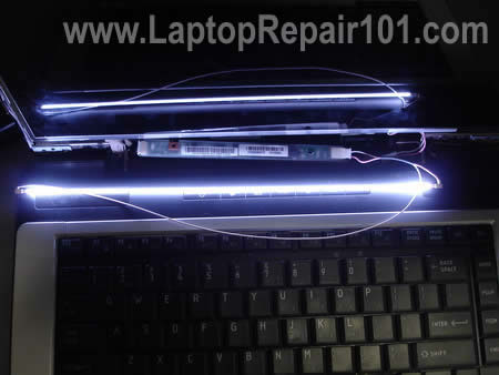Test with new backlight lamp