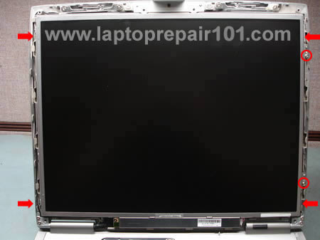 Remove LCD screen