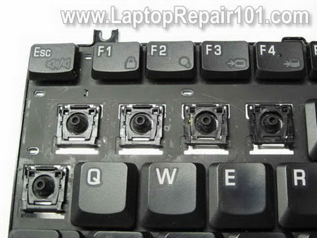 Start removing key caps