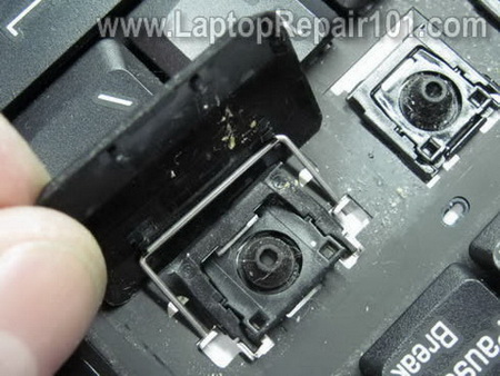 Lift up key cap with support