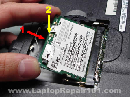 Install wireless card